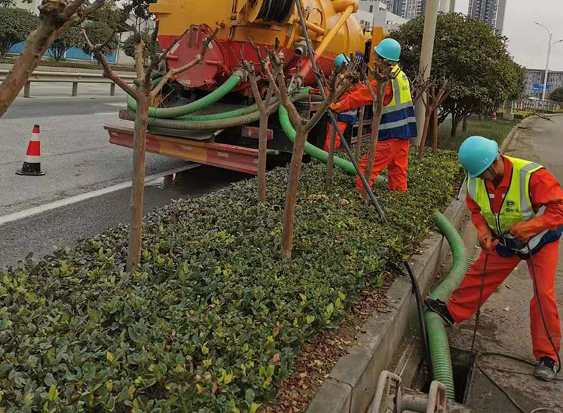 漳县市政管道清淤